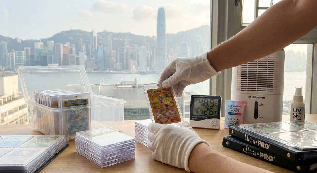 香港潮濕天氣點保存卡？卡牌防潮防UV指南｜CollectSafe