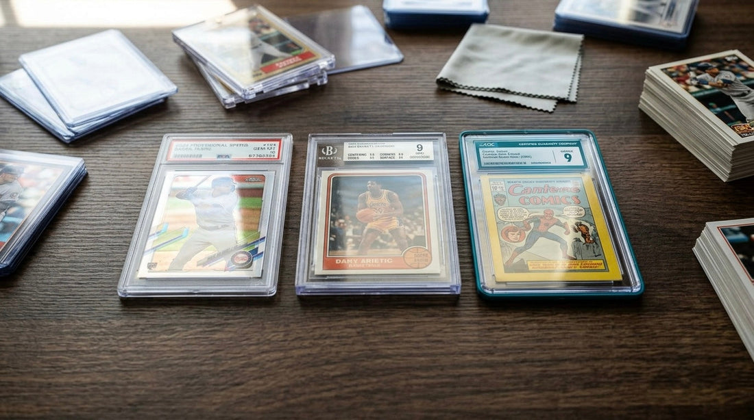 PSA、BGS、CGC 鑑定卡有咩分別？保護殼點揀｜CollectSafe