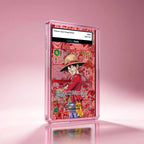 CollectSafe紅漫魯夫擴圖套裝 | PSA鑑定卡保護殼 | 防UV漸變磨砂