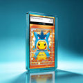 CollectSafe鯉魚龍變裝比卡超擴圖套裝 | PSA鑑定卡保護殼 | 防UV漸變磨砂｜PROMO[XY-P 151/XY-P]